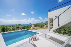 Villa EROS, pour séjour en amoureux, piscine privée, vue mer incroyable